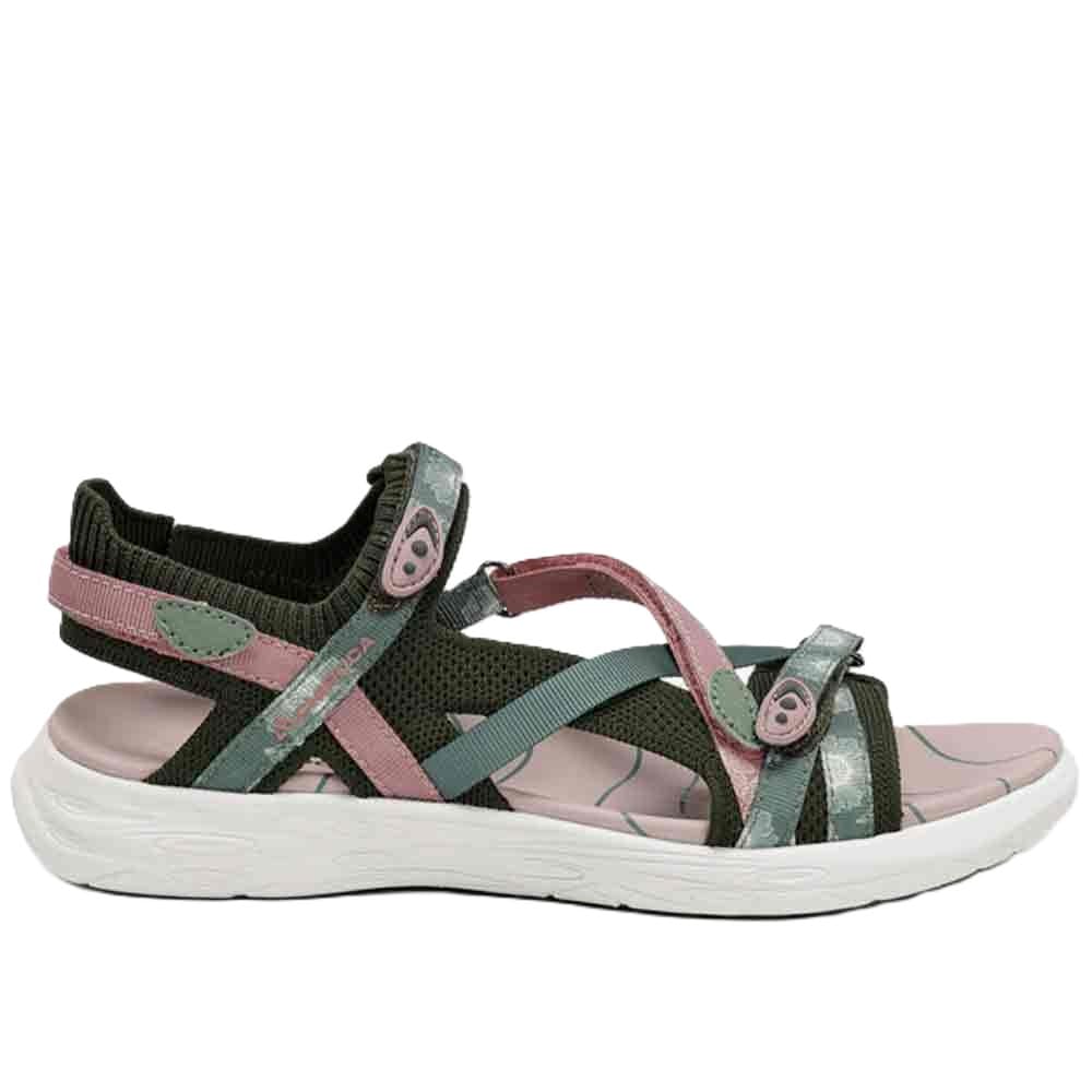 CHIRUCA Ayamonte 01 Sandalias Mujer Verde Rosa