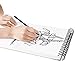 Bachmore Sketchpad 9X12 Inch (68lb/100g), 100 Sheets of TOP Spiral Bound Sketch Book for Artist Pro & Amateurs | Marker Art, Colored Pencil, Charcoal for Sketching