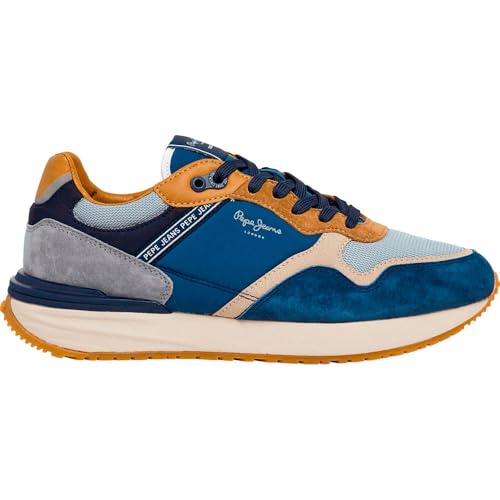 Baskets en cuir Pepe Jeans Buster Pro Combi avec semelle confort
