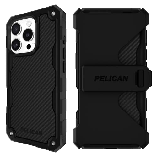 Pelican Shield iPhone 16 Pro Case - Rugged MagSafe Phone Case - Carbon - image 9