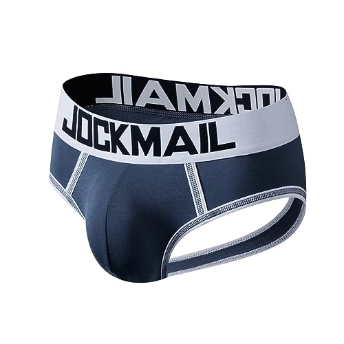 JOCKMAIL 2PCS/Pack Mens Open Back Briefs Bottomless Underwear Low Waist Mens Assless Men's Backless Briefs4