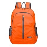 Juveniles Mochila Escolar Bolsa Escolar Resistente con Correas Regulables Bolsas Bolsas Estampados Únicos Para De Primaria Instituto Wonderful Regalos (Orange, One Size)