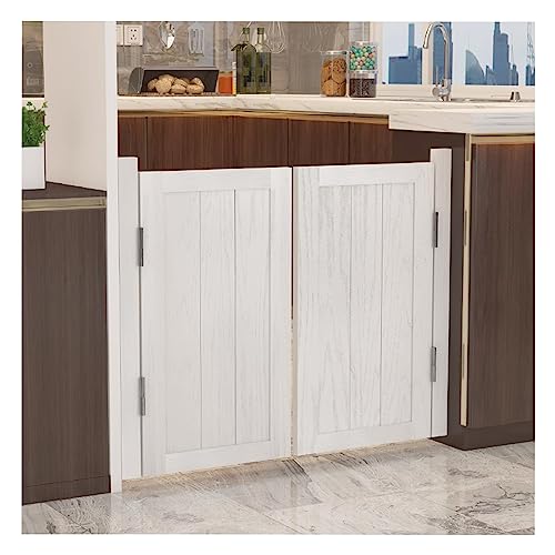 Swinging Door Cafe Door Indoor Solid Wood Saloon Door Saloon Western Style Swinging Bar Cafe Door, Solid Wood Swing Door,Indoor Louvered Café Swinging Door,Vintage Parlor Butler Gate Partition Door,In