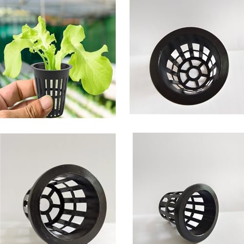 RXKFIGX 60 Pack 2 Inch Net Pots, Garden Slotted Mesh Net Cups - Image 3