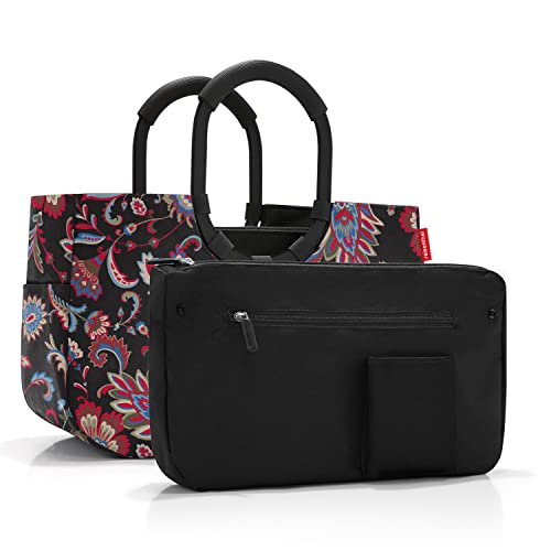 reisenthel loopshopper M frame OS7063 paisley black Einkaufstasche 40 x 26 x 20 cm Volumen 12 Liter