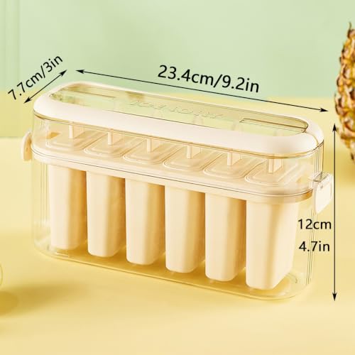 Molde para helados beige y ligero fácil de limpiar 3