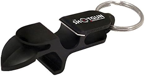 Dawpet Drink Easy Shotgun Keychain All in One Bottle Opener & Shotgunner w/ Tap Popper