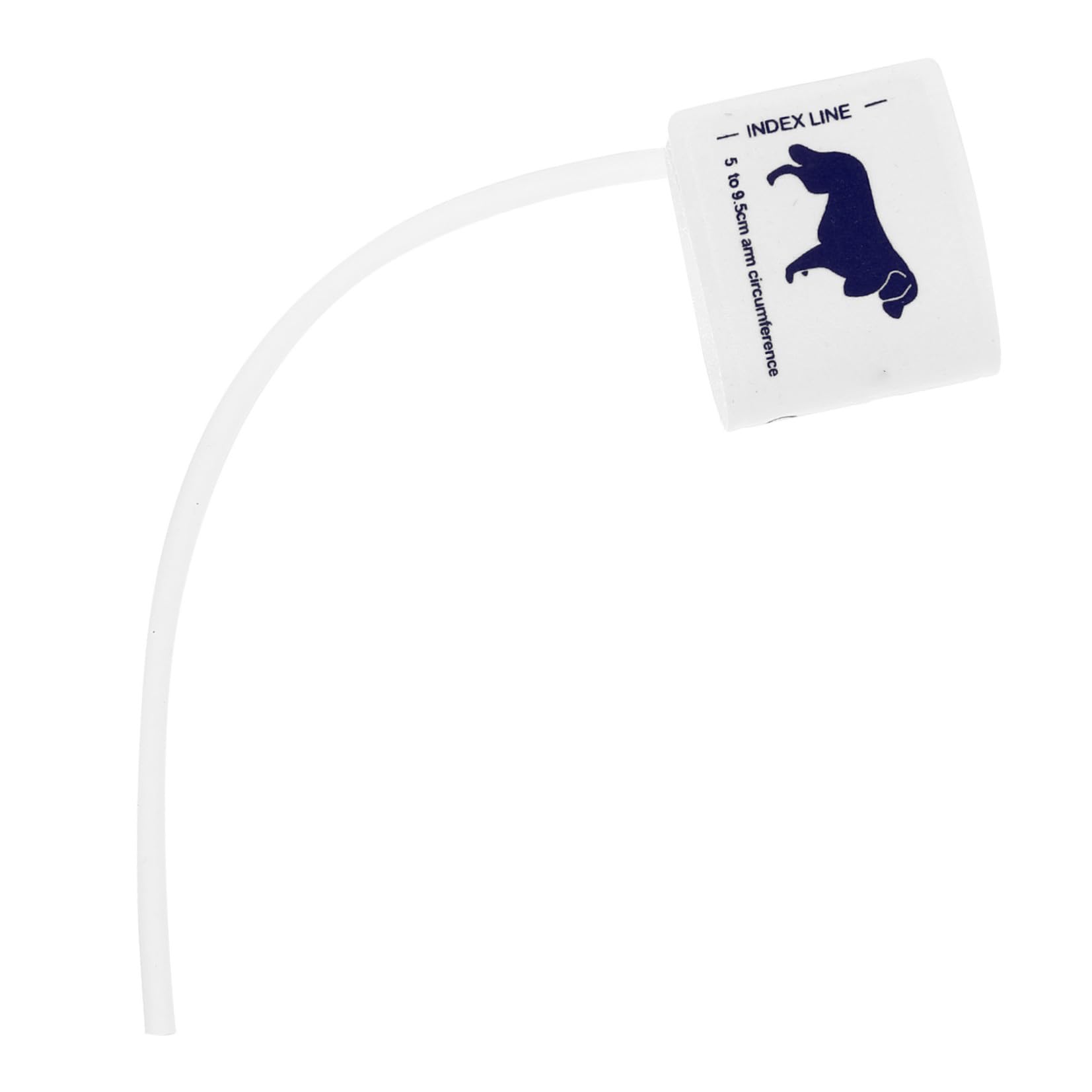 Bracciale per Misuratore di Pressione Non Tessuto, Adatto per Animali e Gatti Circonferenza Braccio 5-9,5cm, per Uso Veterinario