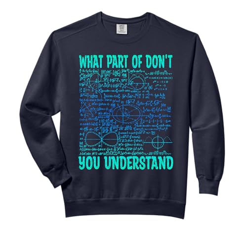 What Part Of Don't You Understand | Funny Math Teacher