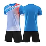 Design tendance : l'ensemble de survêtement pour enfants comprend un t-shirt à manches courtes avec un short athlétique ample à taille élastique. T-shirt à col rond, col en V, associé à un short de sport, un short cargo, un short d'été, un pantalon de survêtement. Les silhouettes basiques avec des caractéristiques spéciales apportent une touche élégante et tendance aux vêtements de sport scolaires pour garçons et filles. La coupe ample et la coupe confortable créent un look tendance et décontracté, permettant à votre enfant de montrer son style tendance décontracté