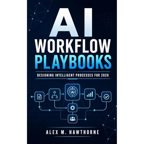 AI Workflow Playbooks Audiolibro Por Alex Hawthorne arte de portada