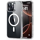 ESR for iPhone 16 Pro Case, Compatible with MagSafe, Shockproof Military-Grade Protection, Scratch-Resistant Back, Magnetic Phone Case for iPhone 16 Pro, Classic Hybrid Case, Clear