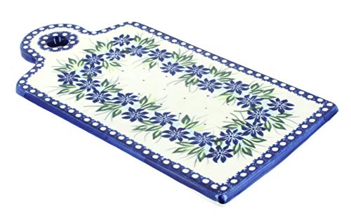 Tabla de Cortar Blue Sierra - 29.21 cm x 15.24 cm - Tabla decorativa para queso y bandeja para servir miniatura 1