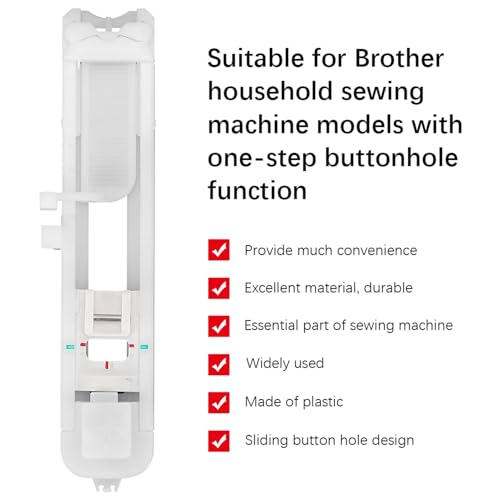 Pie prensatela para máquina de coser Brother 2 pcs miniatura 4
