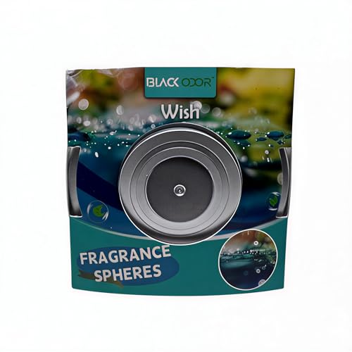 Image of BKN Super Fragrance Black Odor Car Air Freshener B0-10| 130g Bubble Gel Balls | Long-Lasting Scent for Home, Office, Car, Bathroom & Closet | Odor Eliminator & Room Deodorizer (Wish)