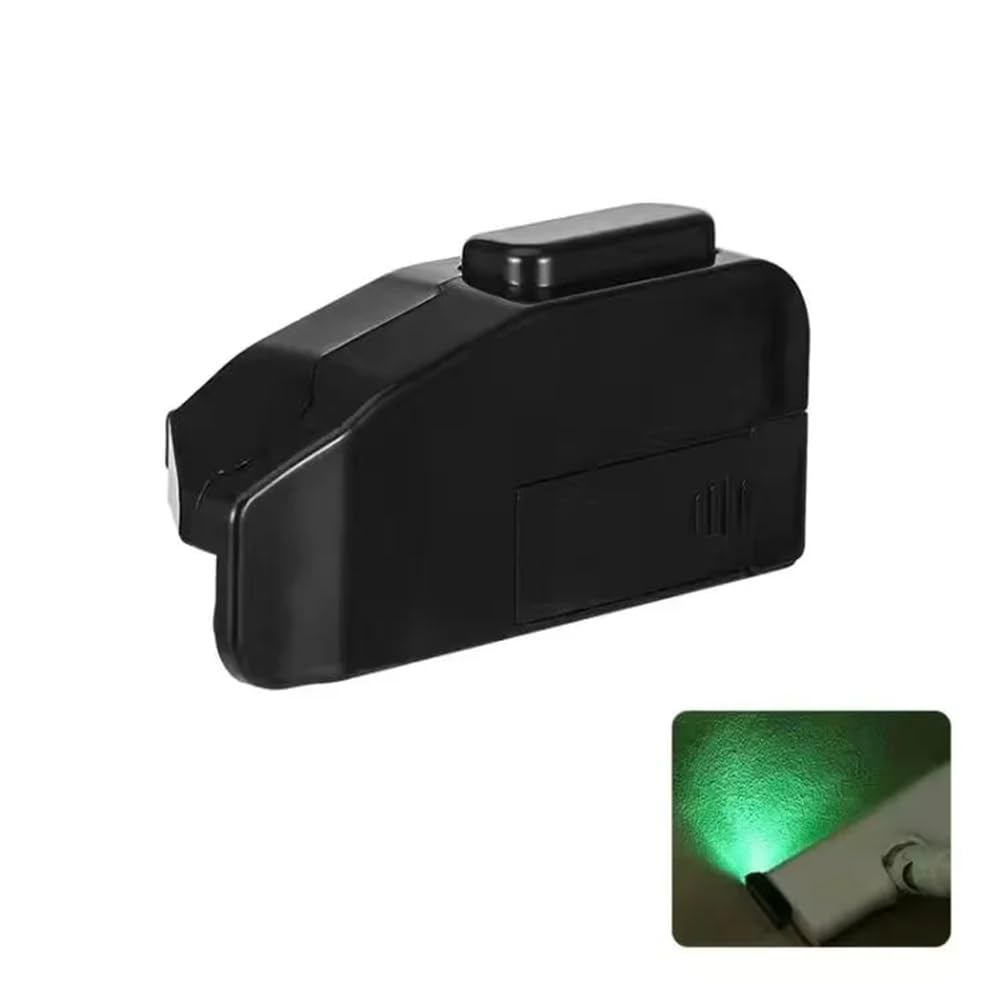Srutueo Vacuum Dust Detector Light Vacuum Led Light Attachment, Green LED Light for Vacuum Cleaner Head Accessories