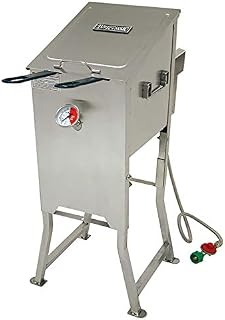 Bayou Classic 700-701 4-Gallon Bayou Fryer Stainless Steel