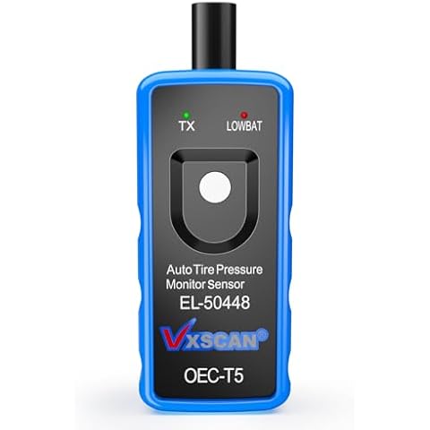 VXSCAN TPMS Relearn Tool, Tire Pressure Monitor Sensor Activation Tool OEC-T5 for GM Series Vehicle Tire System Learning Cover