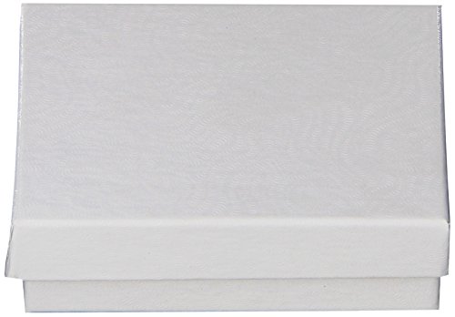 The Best Boxes in The Business White Swirl Jewelry Boxes, 3x2-1/8x1-inches, 100 Boxes (#6 White Swirl Embossed Jewelry Boxes)