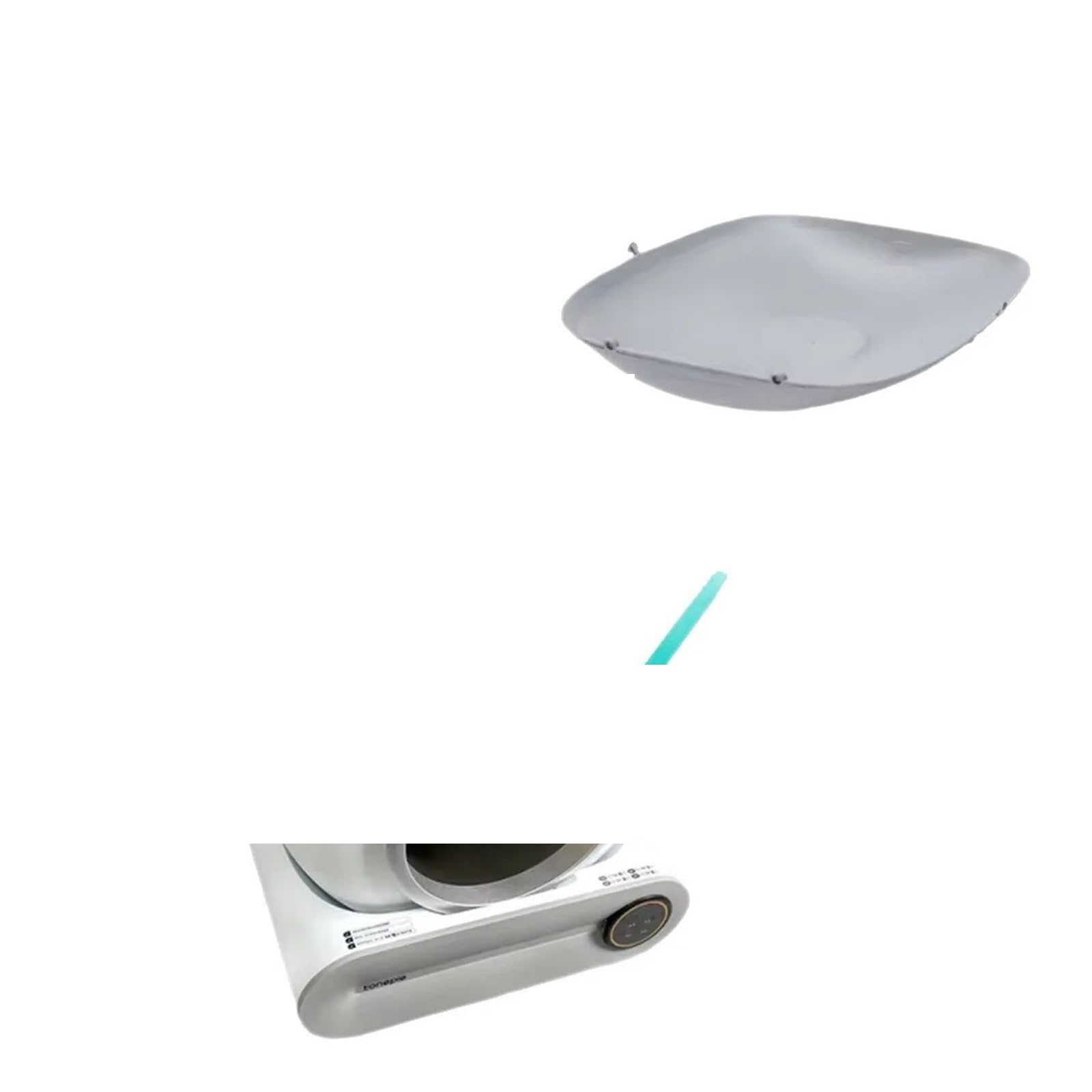 Generico Tappetino Silicone e Box Filtro per lettiera Automatica X30