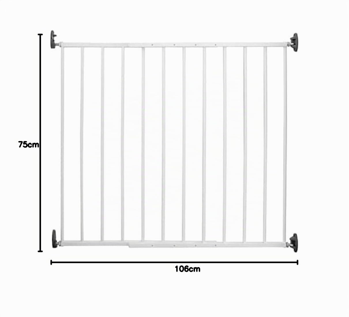 REER La barrière à visser basique 46101 protection de porte, blanc