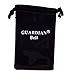Guardian Bell Heart Good Luck Bell w/Keyring & Black Velvet Gift Bag | Motorcycle Bell | Lead-Free Pewter | Good Luck Gift to Friends & Family | Bike Bell | Made in USA