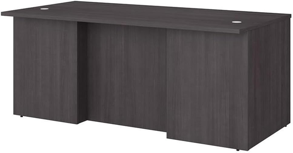 Bush Business Furniture Office 500 72W x 36D Executive Desk in Storm Gray