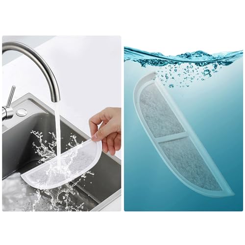 Set de 8 filtros de repuesto para fuentes de agua para gatos miniatura 5