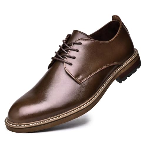 Image of Arkbird Mens Dress Shoes, Lace Up Leather Oxford