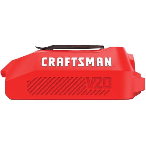 CRAFTSMAN V20 USB Adapter, USB Power Source for Charging Phone, Tablet, Batteries, and More, Bare Tool Only (CMCB002B) - image 3