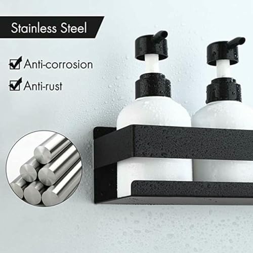 Caddy de douche d'angle sans perçage pour shampooing et cosmétiques