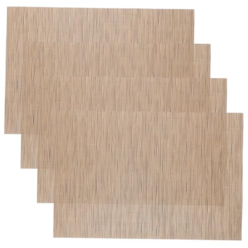 Ciieeo 4 Piezas Tapete de Mesa colchonetas para esteras Comida manteles de Aislamiento Estera de Aislamiento de Mesa manteles de Cocina manteles Resistentes al Calor 30% Hilo de poliéster