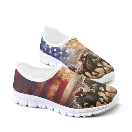 Image of Jeiento Cute Dog Women's Casual Slip On Shoes Loafers Sneakers for Women