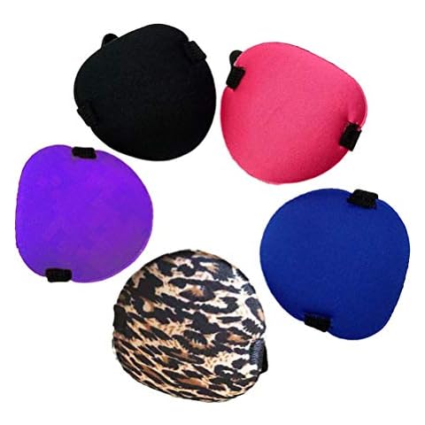 HEALLILY 5 Stk Amblyopie Augenklappen Kinder Lazy Eye Korrektur Eye Patch Aufnäher Strabismus Augenmaske zur Astigmatismus Sehschwäche Behandlung Cover