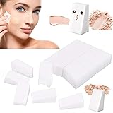 Sweetcube 50 Pcs Makeup Sponges Wedge, Milky-White Cosmetic Sponges, Latex-Free Cosmetic Wedges -Great for Blending Foundation and Concealer-Best Makeup Wedge Applicators