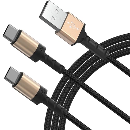 GEEKRIA - GEEKRIA Câble de charge répartiteur USB vers double type C Y, compatible avec PlayStation 5, Xbox Series X, série S, câble de charge, adapté pour manette PS5 Dual Sense (200 cm)