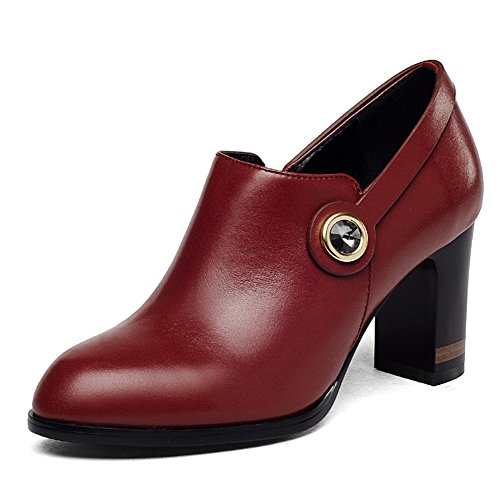 Chaussures talons chunky rétro confortables pour soulager les pieds sensibles