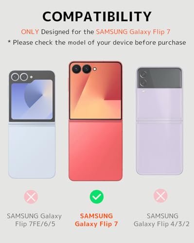 Coque Samsung Z Flip 7 avec béquille pour appels vidéo - 7