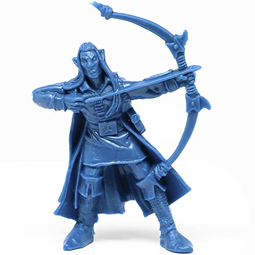 Fantasy Battles Theme Creature Mini Action Figure Playset- Elves 2ʺ Fantasy Figures - XL 1/32nd Scal