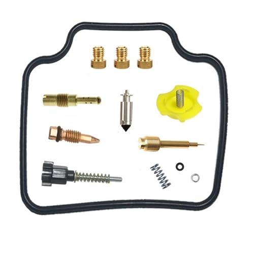 Kit réparation carburateur XBR 500 avec joint d'aiguille flottante pour moto Honda 1985-1988