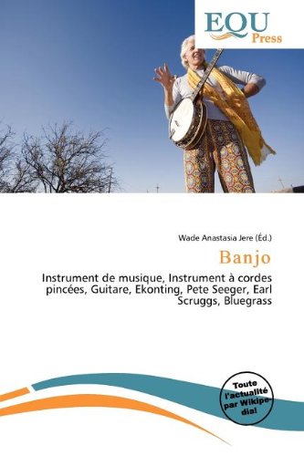 Banjo instrument à cordes pincées pour l'apprentissage du bluegrass