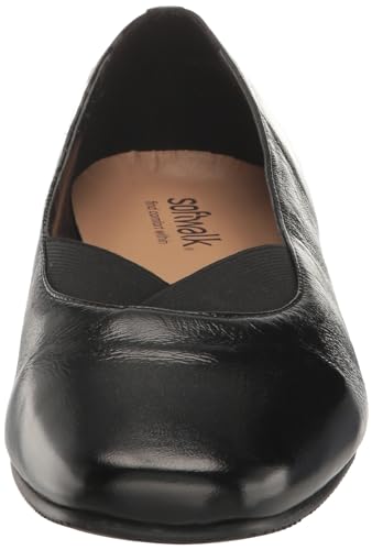 SoftWalk Women's Viana Ballet Flat, Black Patent, 10.5 Wide2