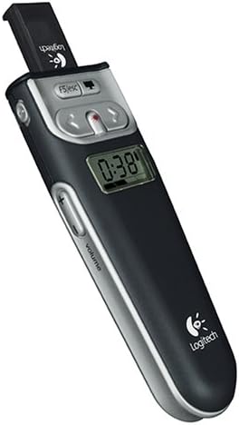 Logitech 2.4 GHz Cordless Presenter (Black)