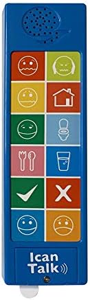 Start2learn Communication Device for Children – iCan Talk Handheld Kid Communication Device for Kids with Special Needs – Sound Device for Non-Verbal Communication and Speech Delay
