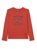 JACK & JONES JUNIOR Jungen JJEJEANS Tee LS O-Neck 23/24 NOOS JNR Langarmshirt, Cinnabar, 152