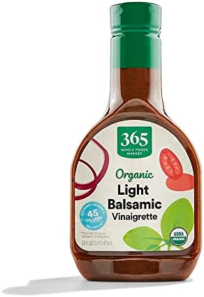365 by Whole Foods Market, Organic Light Balsamic Vinaigrette, 16 Fl Oz