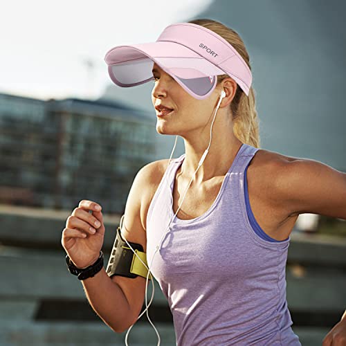 Image of PALAY Cap for Women Stylish, Summer Caps for Women, Extendable Side Brim Sun Visor Womens Hat, Fashion Breathable Hats with Sweatband for Biking, Running, Golfing