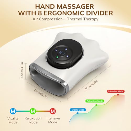 Image of VARIPOWDER Hand Massager with Heat and Compression