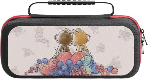 Switchケース チップとデール ゲーム機収納袋 おしゃれ ゲームカード収納 大容量 ゲームカード20枚 防塵 防汚 小物収納 持ち運び便利 軽量 旅行用 プレゼント