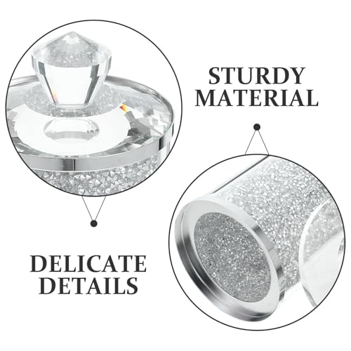 Bote Hermético de Vidrio para Café, Recipiente de Cristal Organizador de Té y Azúcar para Cocina 4